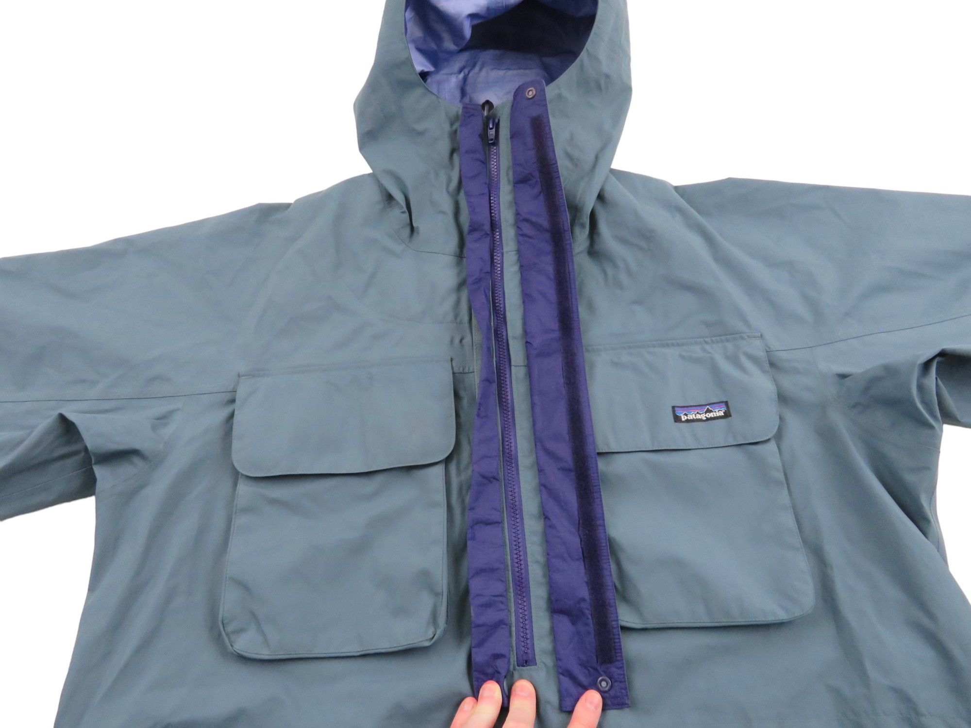 Patagonia × Vintage Vintage 98' Patagonia SST Skanorak Anorak Fishing Jacket Size US XL / EU 56 / 4 - 7 Thumbnail