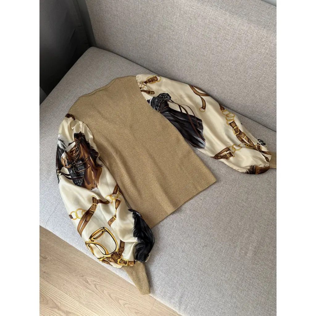 Dolce & Gabbana Dolce & Gabbana Vintage Equestrian Knit Jumper Size Small Size S / US 4 / IT 40 - 4 Thumbnail