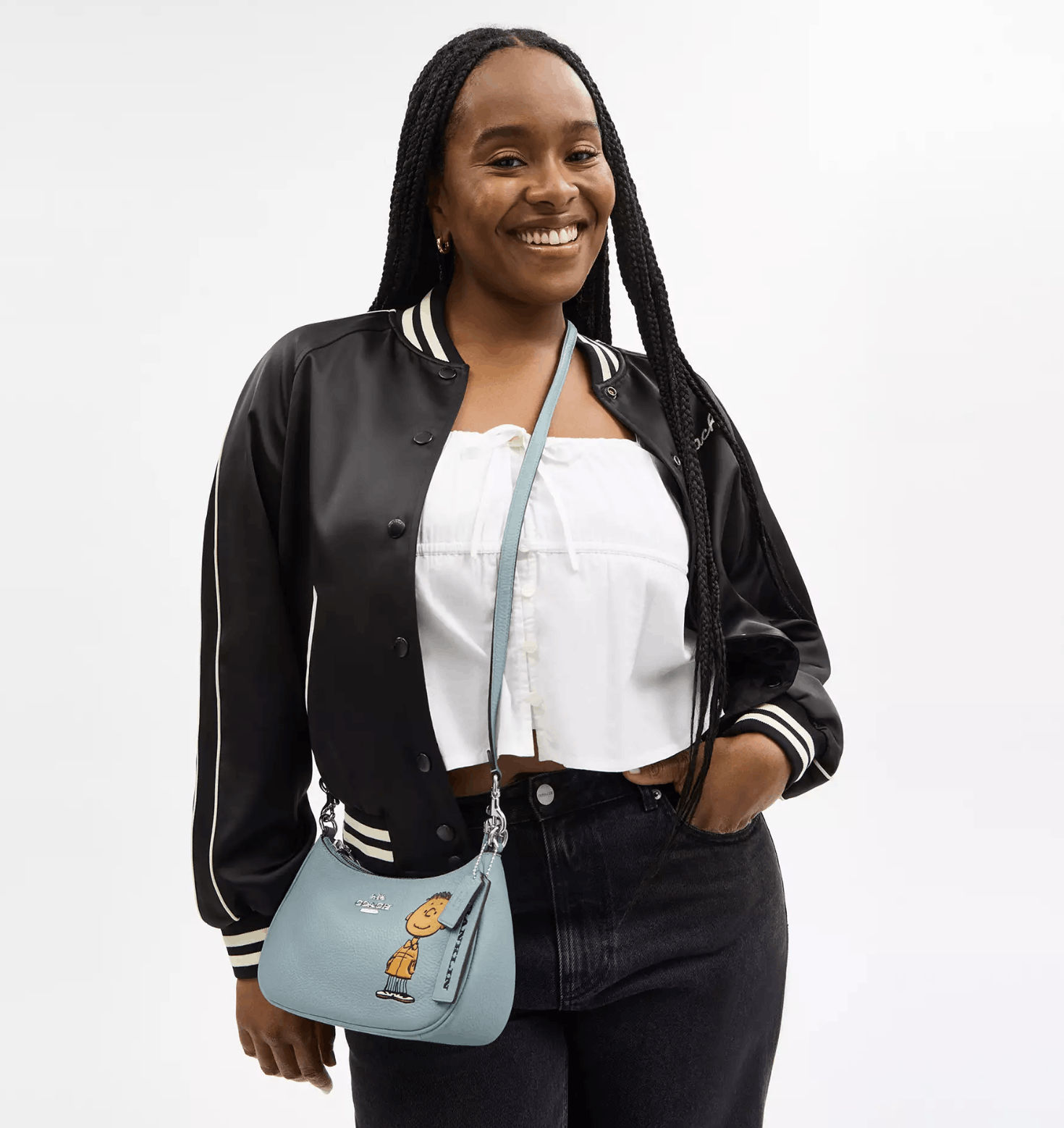 Coach Coach X Peanuts Teri Shoulder Bag With Franklin CBJ80 Size ONE SIZE - 11 Thumbnail