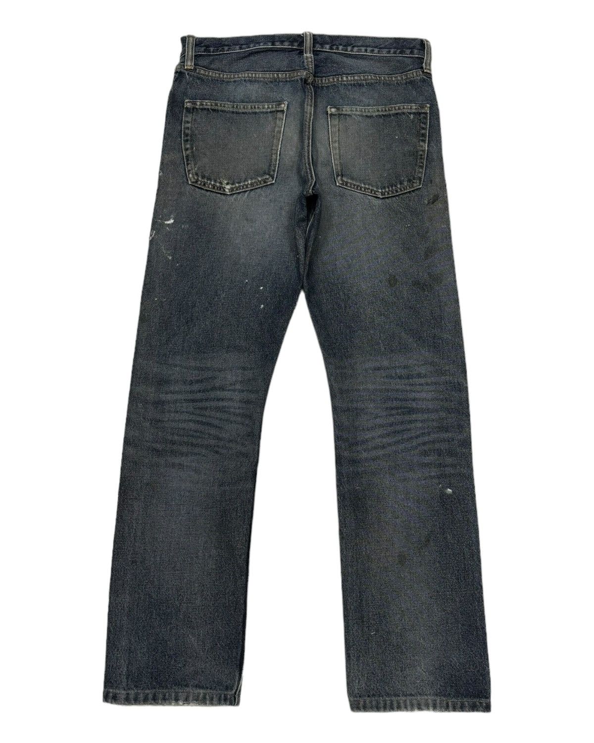 GU VINTAGE GU DISTRESS PAINTER DENIM JEANS Size US 32 / EU 48 - 2 Thumbnail