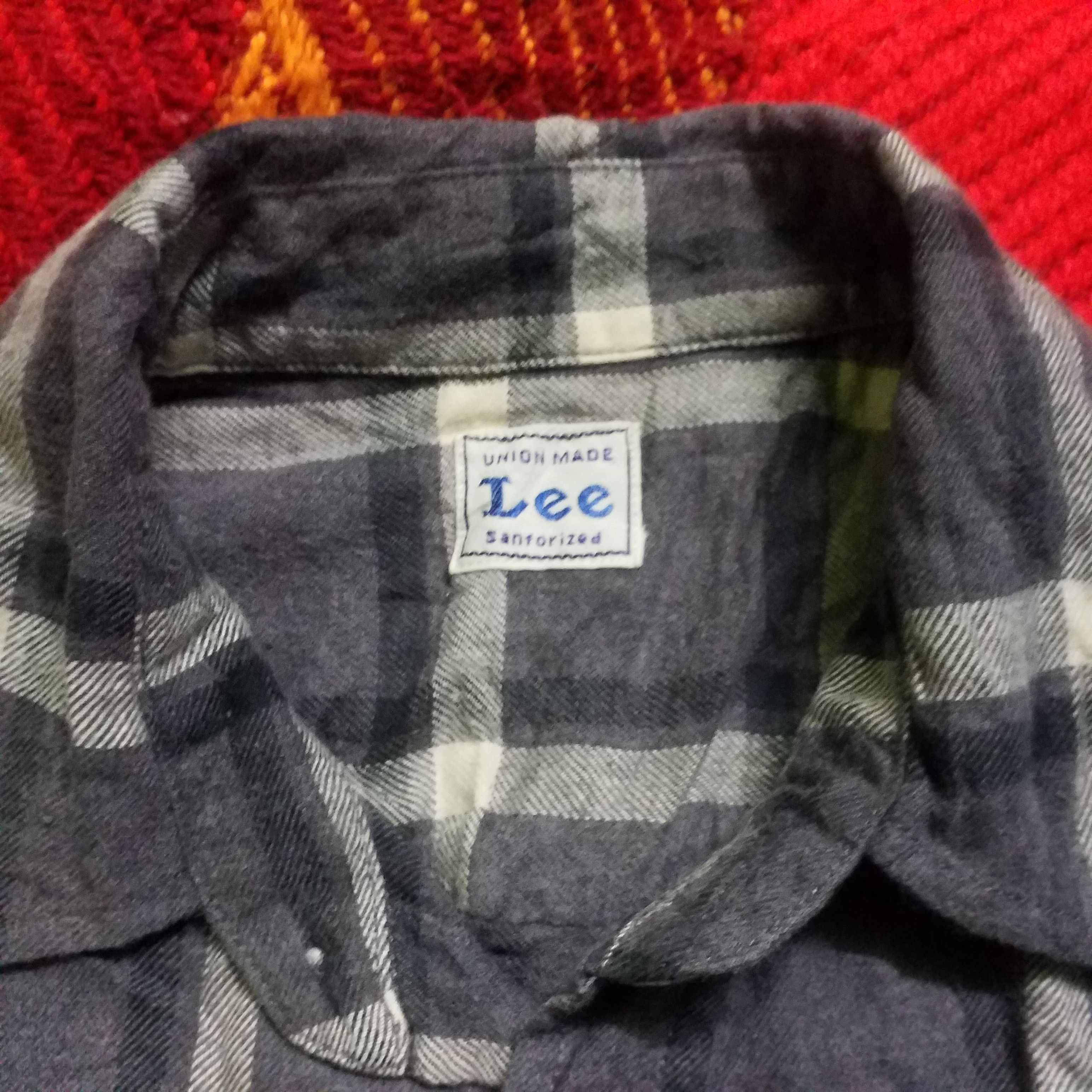 Lee VINTAGE LEE UNION MADE JPN LONG SHIRT Size M / US 6-8 / IT 42-44 - 2 Thumbnail