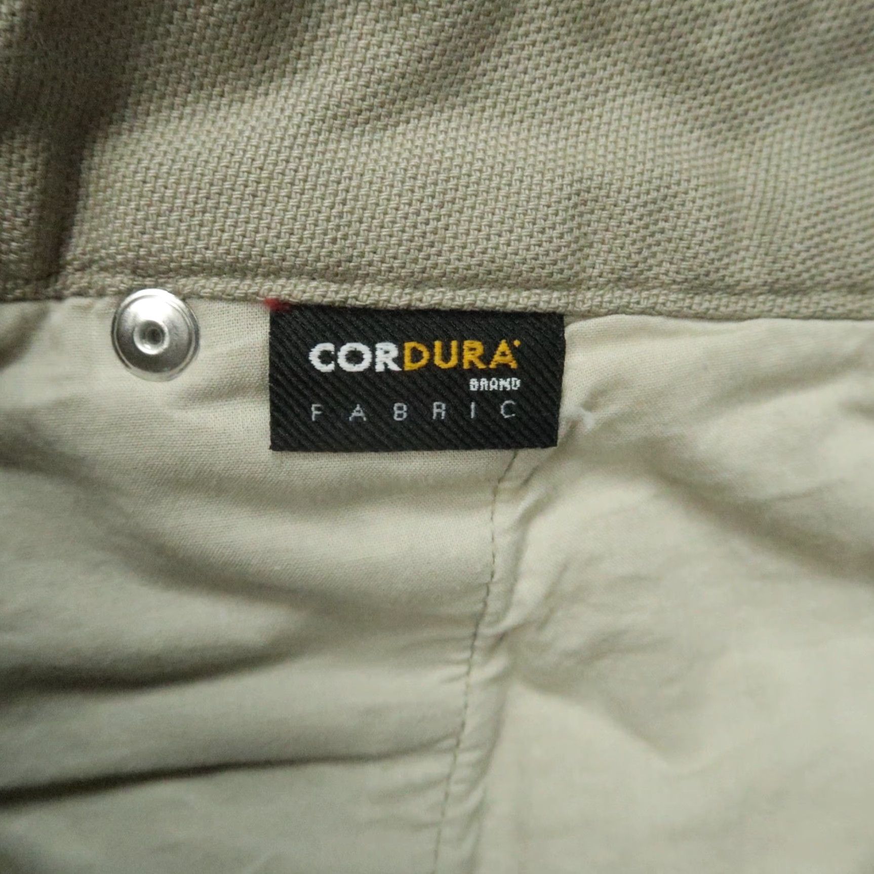 Vintage Duck Camp Pants Mens 38x33 Khaki Hiking Hunting Outdoors Cordura Canvas Brush Size US 38 / EU 54 - 7 Thumbnail