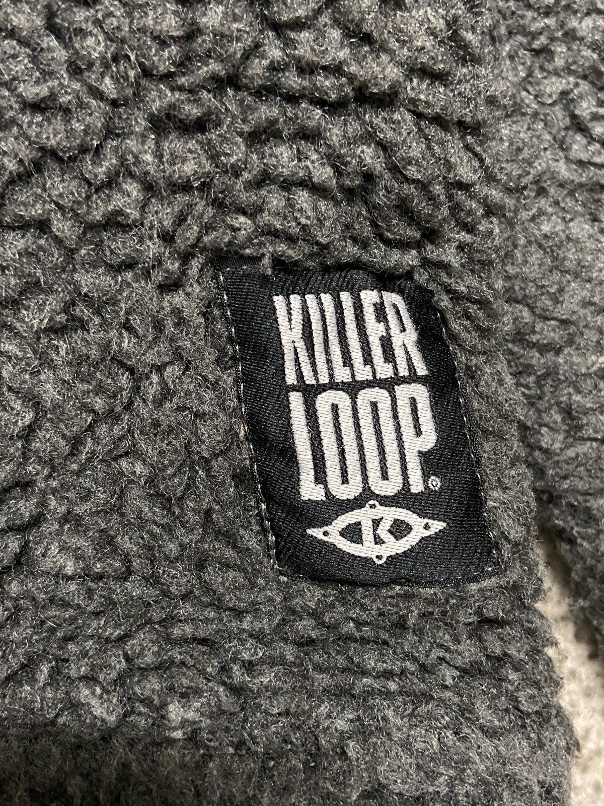 Vintage Killer Loop Half Zipper Pullover Fleece Size US L / EU 52-54 / 3 - 3 Thumbnail