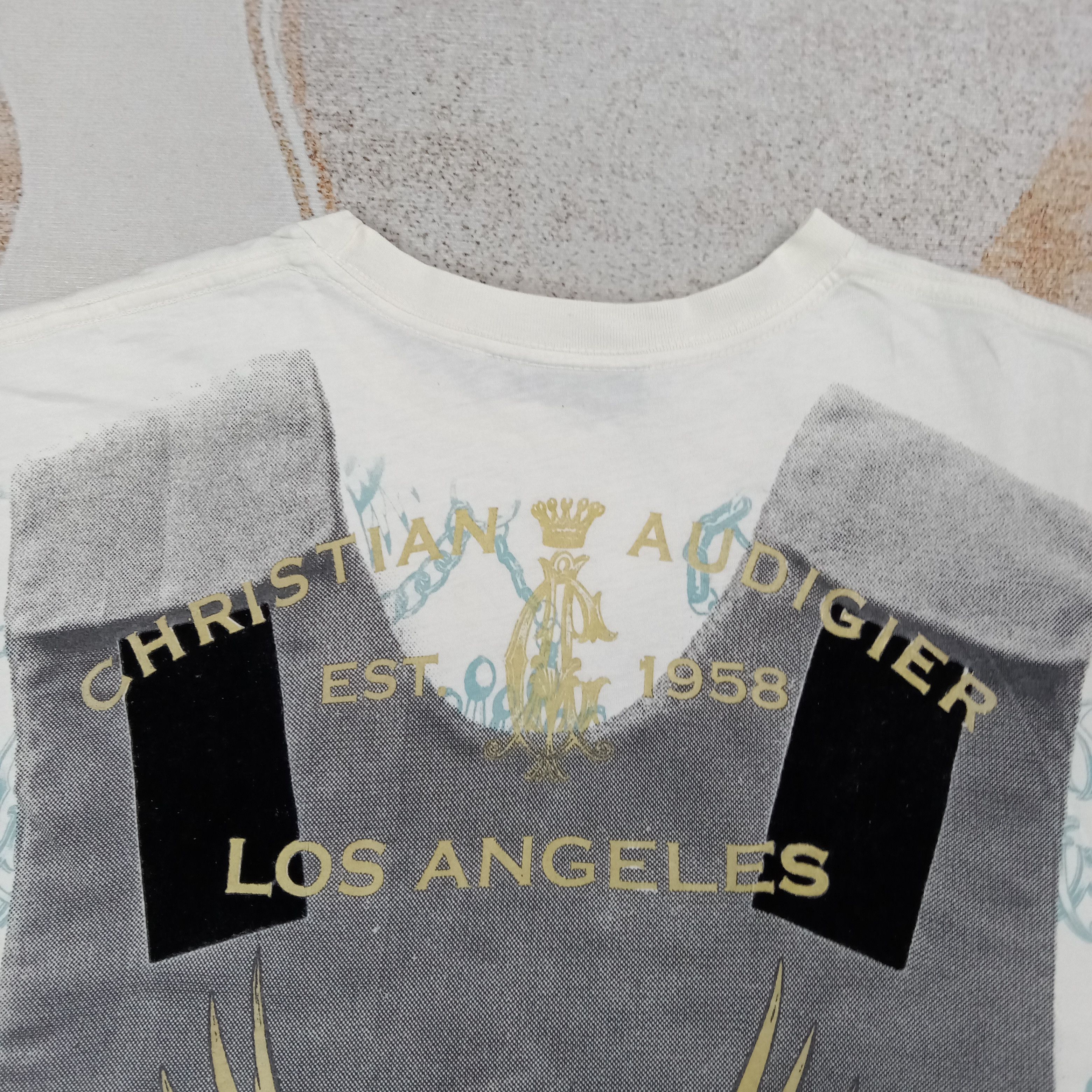 Christian Audigier Christian Audigier Los Angeles Tshirt C267N4 Size US L / EU 52-54 / 3 - 8 Thumbnail