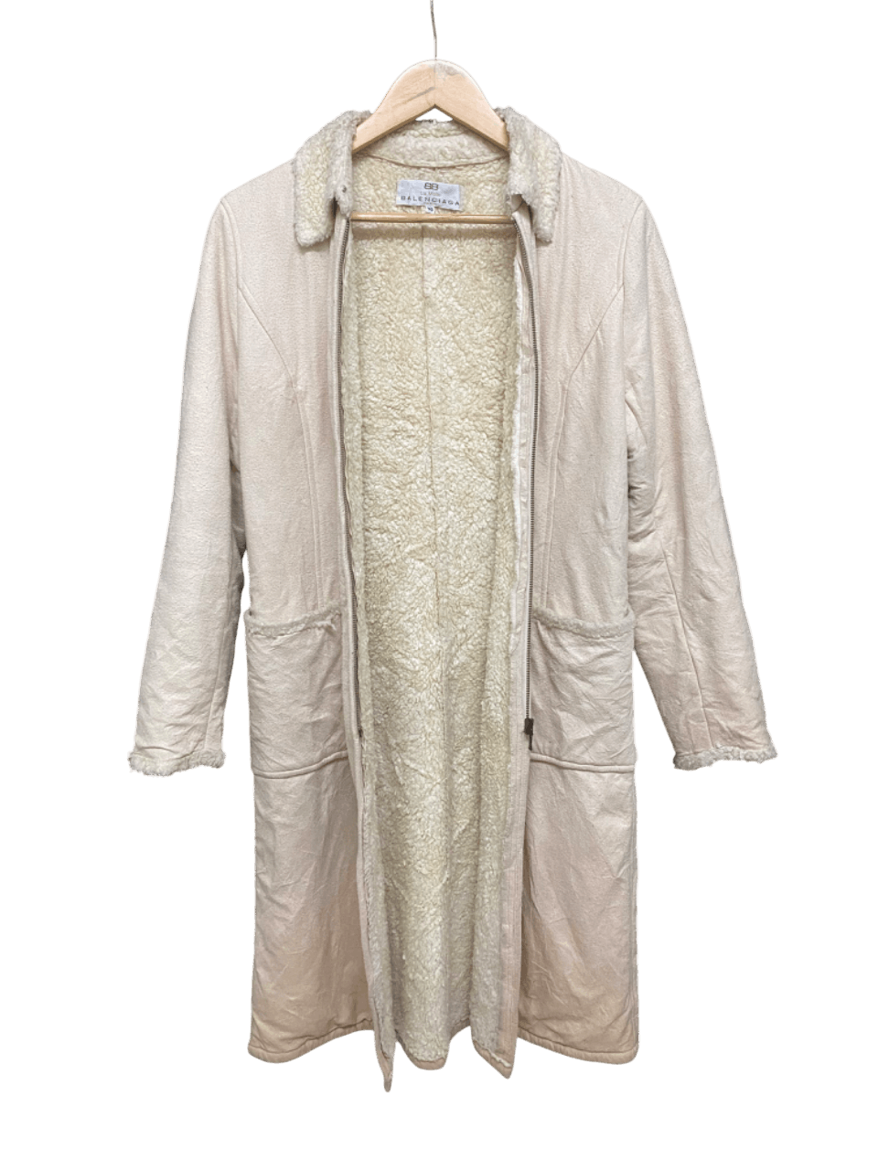 Balenciaga Balenciaga Deep Fleece Long Coat Size S / US 4 / IT 40 - 3 Thumbnail