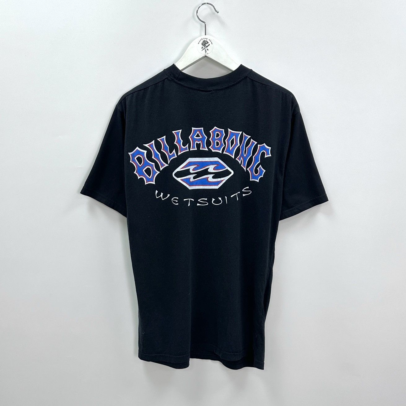 Billabong × Vintage Vintage 90s Billabong wetsuits surfing USA surf tee y2k og Size US L / EU 52-54 / 3 - 1 Thumbnail