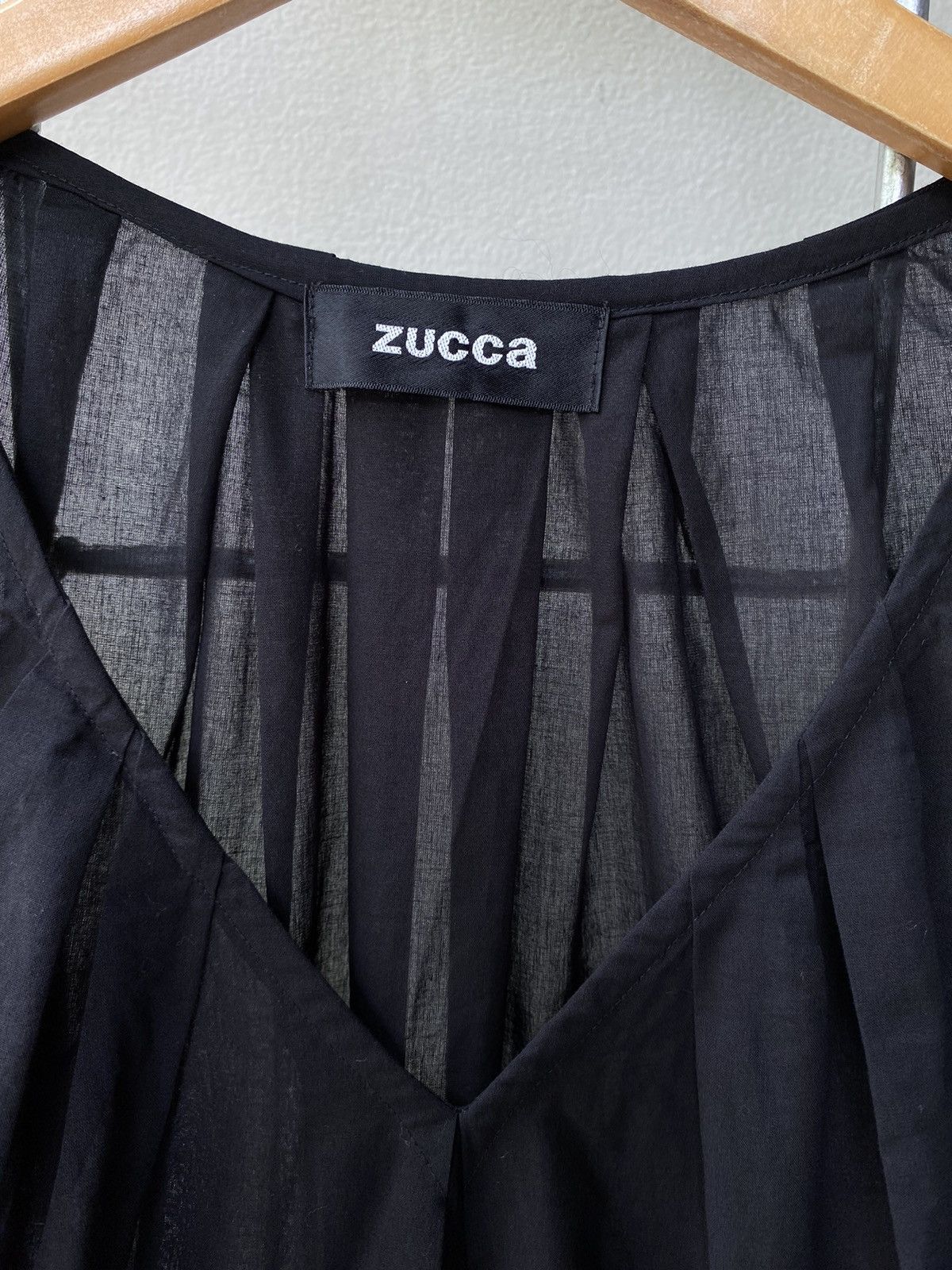 Zucca Zucca black blouse Size M / US 6-8 / IT 42-44 - 3 Thumbnail