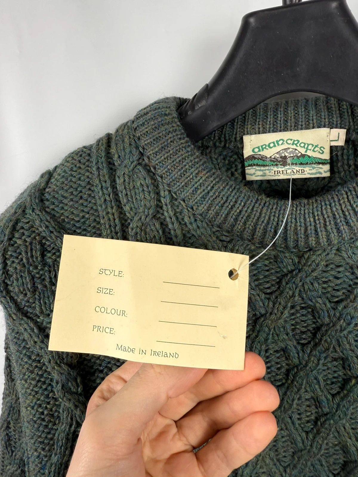 Aran Crafts Aran Crafts Ireland Wool Sweater Men size L Size US L / EU 52-54 / 3 - 7 Thumbnail