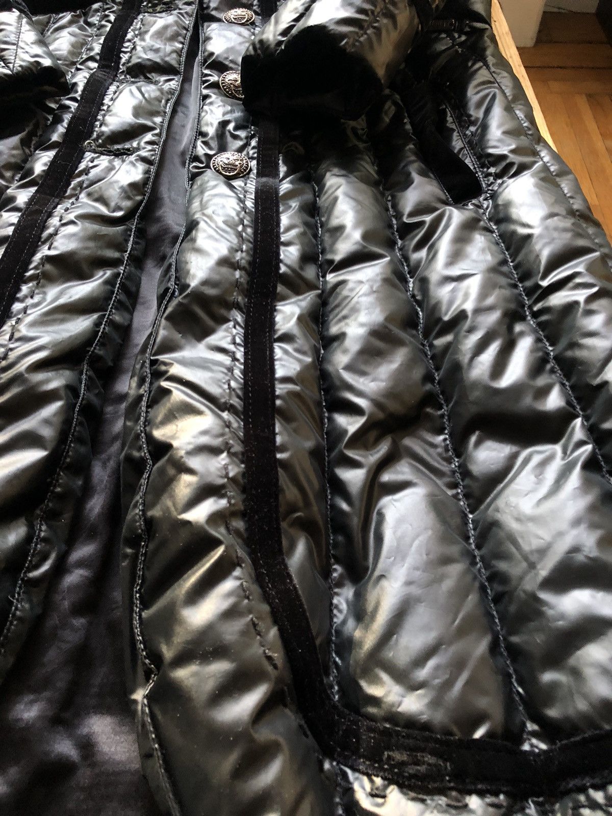 John Galliano Vintage Galliano Opulent Down Puffer Coat Size M / US 6-8 / IT 42-44 - 7 Thumbnail