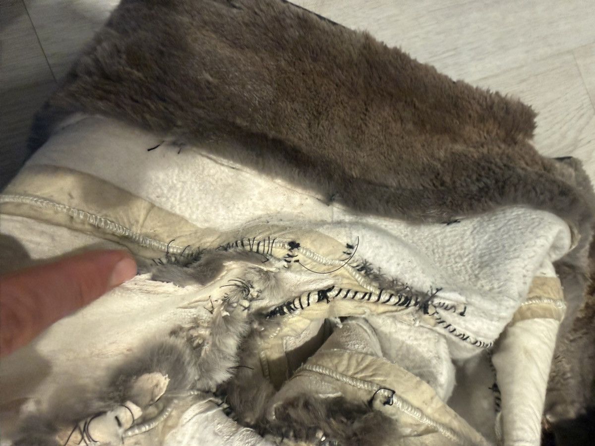 If Six Was Nine keith rabbit fur jacket!! Size US S / EU 44-46 / 1 - 8 Thumbnail