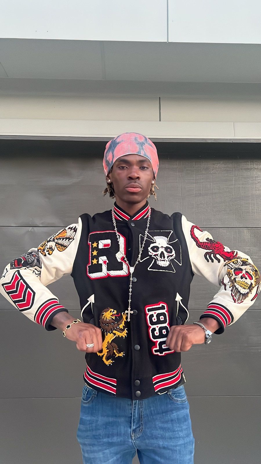 Japanese Brand Custom Streetwear Letterman Jacket Size US M / EU 48-50 / 2 - 4 Thumbnail