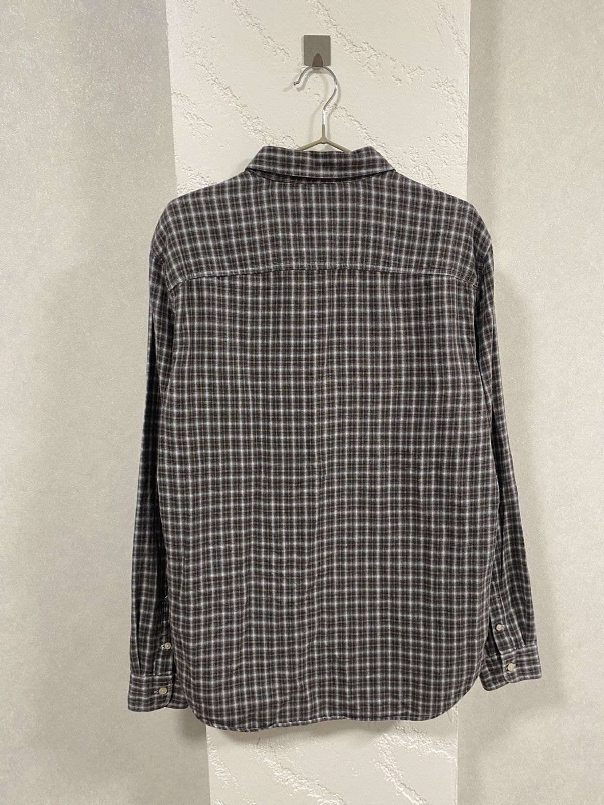 Allsaints AllSaints Checkered light Flannel Button Shirt Size: M Size US M / EU 48-50 / 2 - 5 Thumbnail