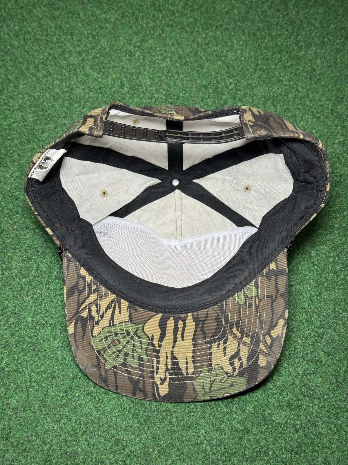 Vintage intage Camo Double Snapback 80s 90s Kem Cobra Cap Hat Size ONE SIZE - 5 Thumbnail