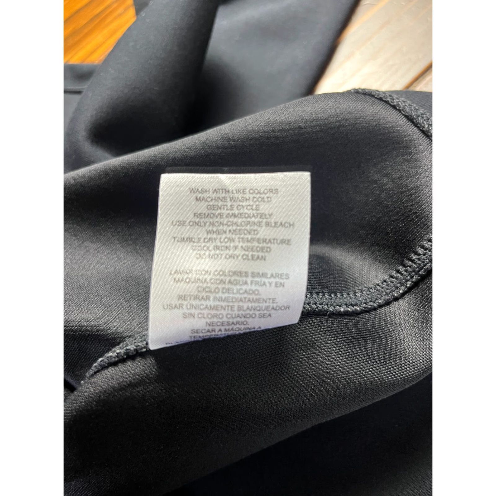 Vintage MONDETTA Sweater Women's Size Medium Black Pullover Long Sleeve Crew Neck Casual Knit Pullover Size M / US 6-8 / IT 42-44 - 7 Thumbnail