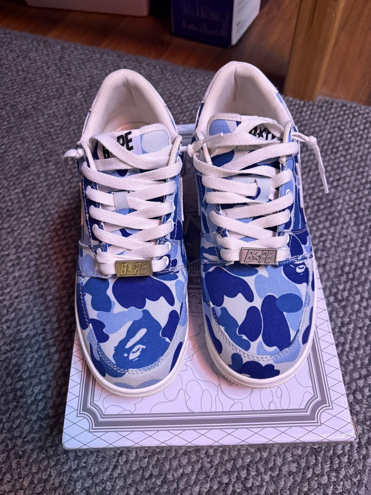 Bape ABC Camo 20th Anniversary Bapesta Size US 10 / EU 43 - 3 Thumbnail