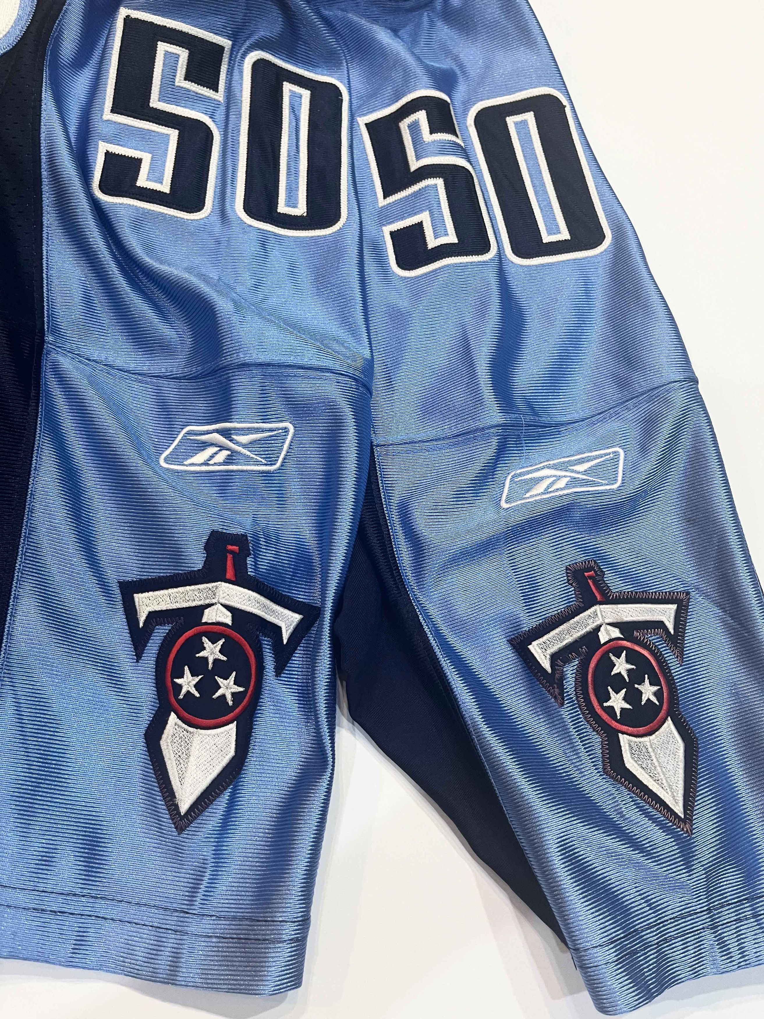 NFL × Reebok Reebok On Field NFL Tennessee Titans THORNTON #50 Jersey Size US XL / EU 56 / 4 - 6 Thumbnail