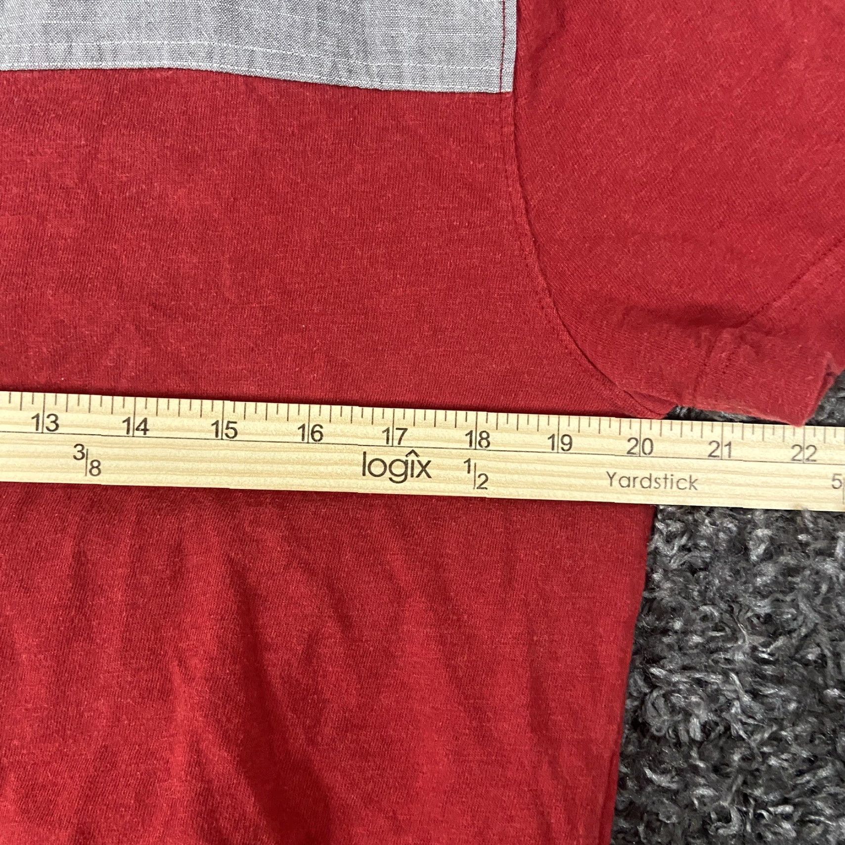 Banana Republic Banana Republic Polo Short Sleeve Men L Slim Fit Gray Red Multicolor Size US L / EU 52-54 / 3 - 7 Thumbnail