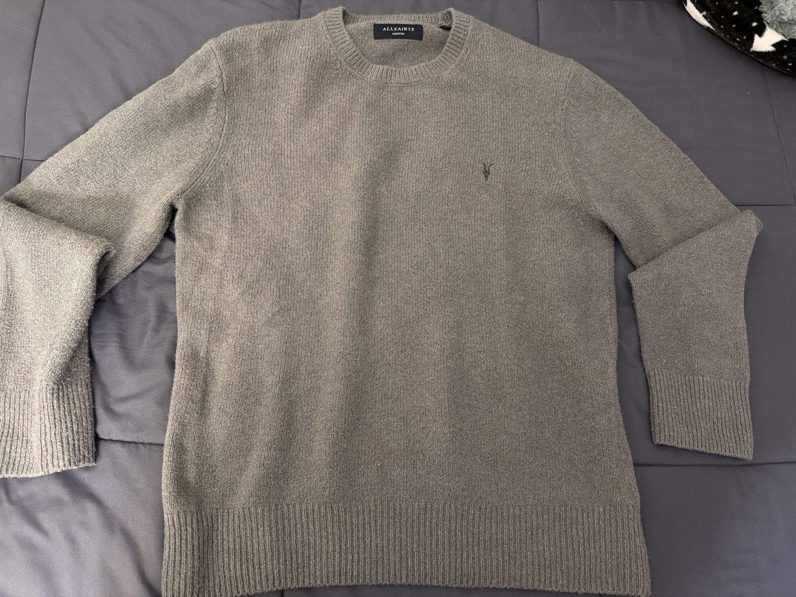 Allsaints AllSaints Sweater Green Medium Size US M / EU 48-50 / 2 - 1 Thumbnail
