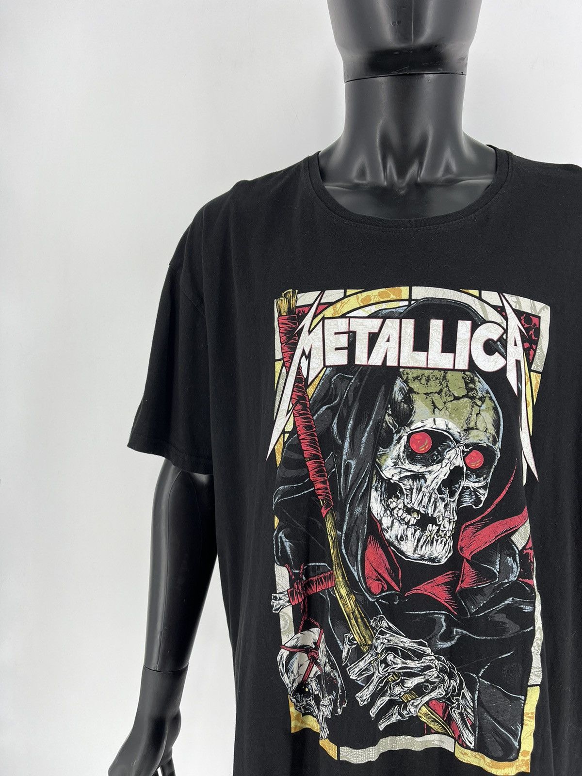 Metallica × Vintage Vintage Metallica Heavy Metal Rock Tshirt Size 3XL Size US XXL / EU 58 / 5 - 6 Thumbnail