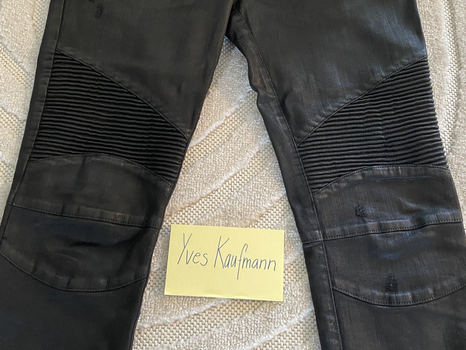 Balmain Balmain Trousers Black Cotton (Size S) Size US 30 / EU 46 - 2 Thumbnail