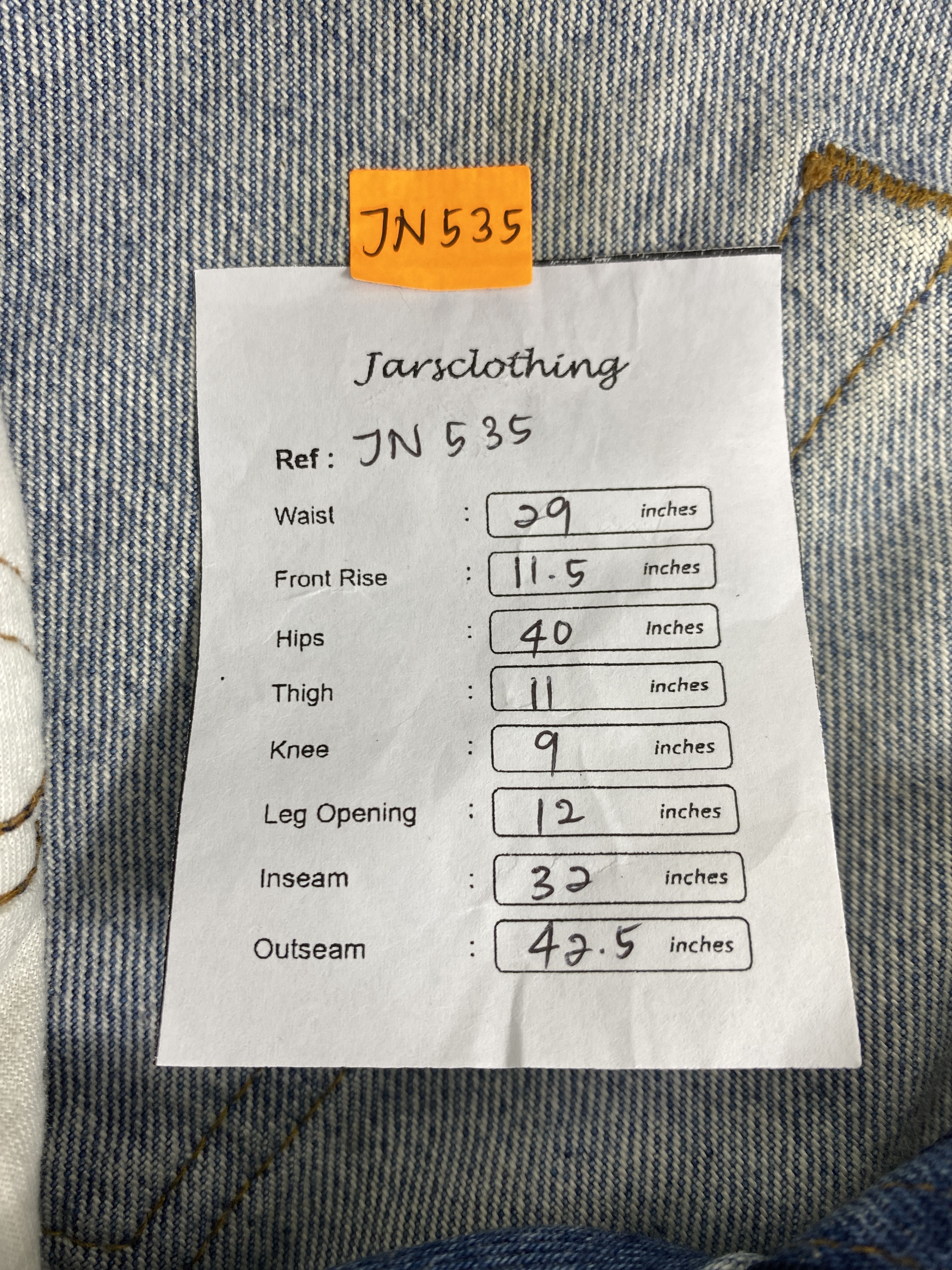 Levi's Pale Blue Vintage Levi's Denim 29 x 32 -JN535 Size US 29 - 8 Thumbnail