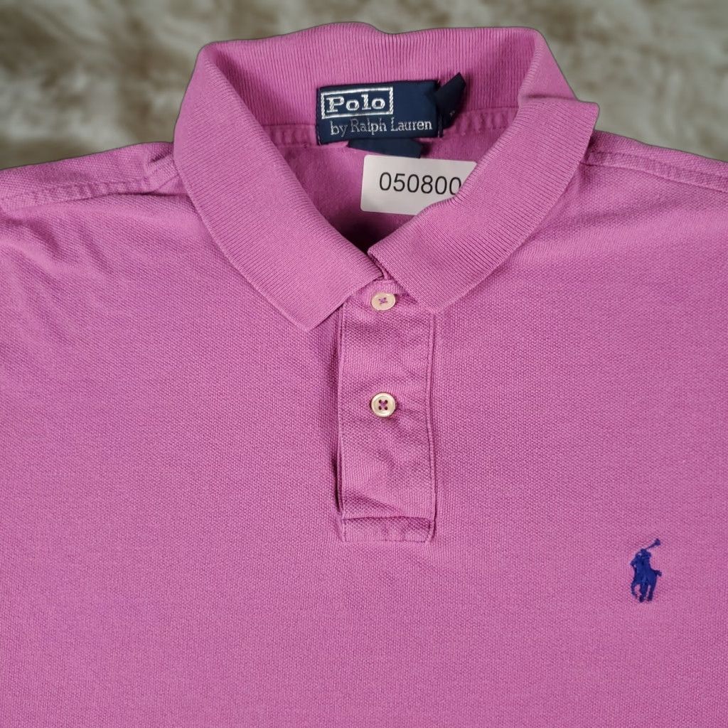 Ralph Lauren Ralph Lauren Polo Shirt Mens Large Pink Casual Short Sleeve Activewear Size US L / EU 52-54 / 3 - 1 Thumbnail