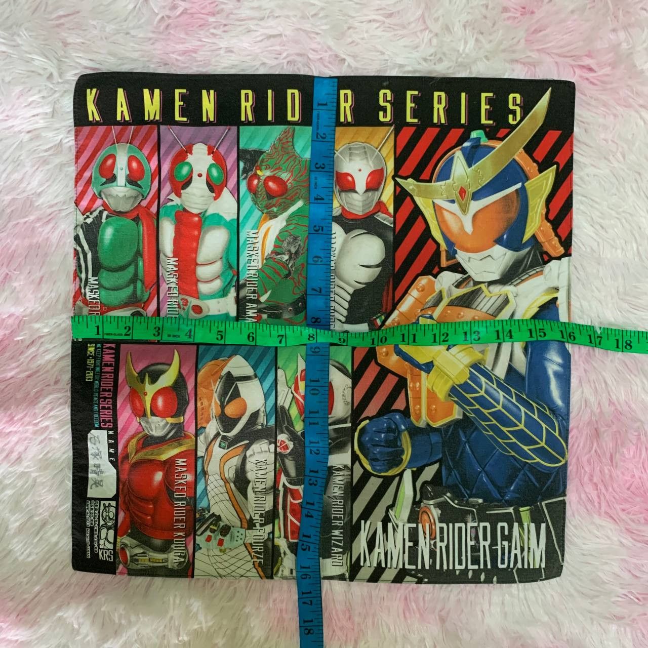 Anime × Japanese Brand Kamen Rider Series 2013 Bandai Handkerchief Bandana Size ONE SIZE - 4 Thumbnail