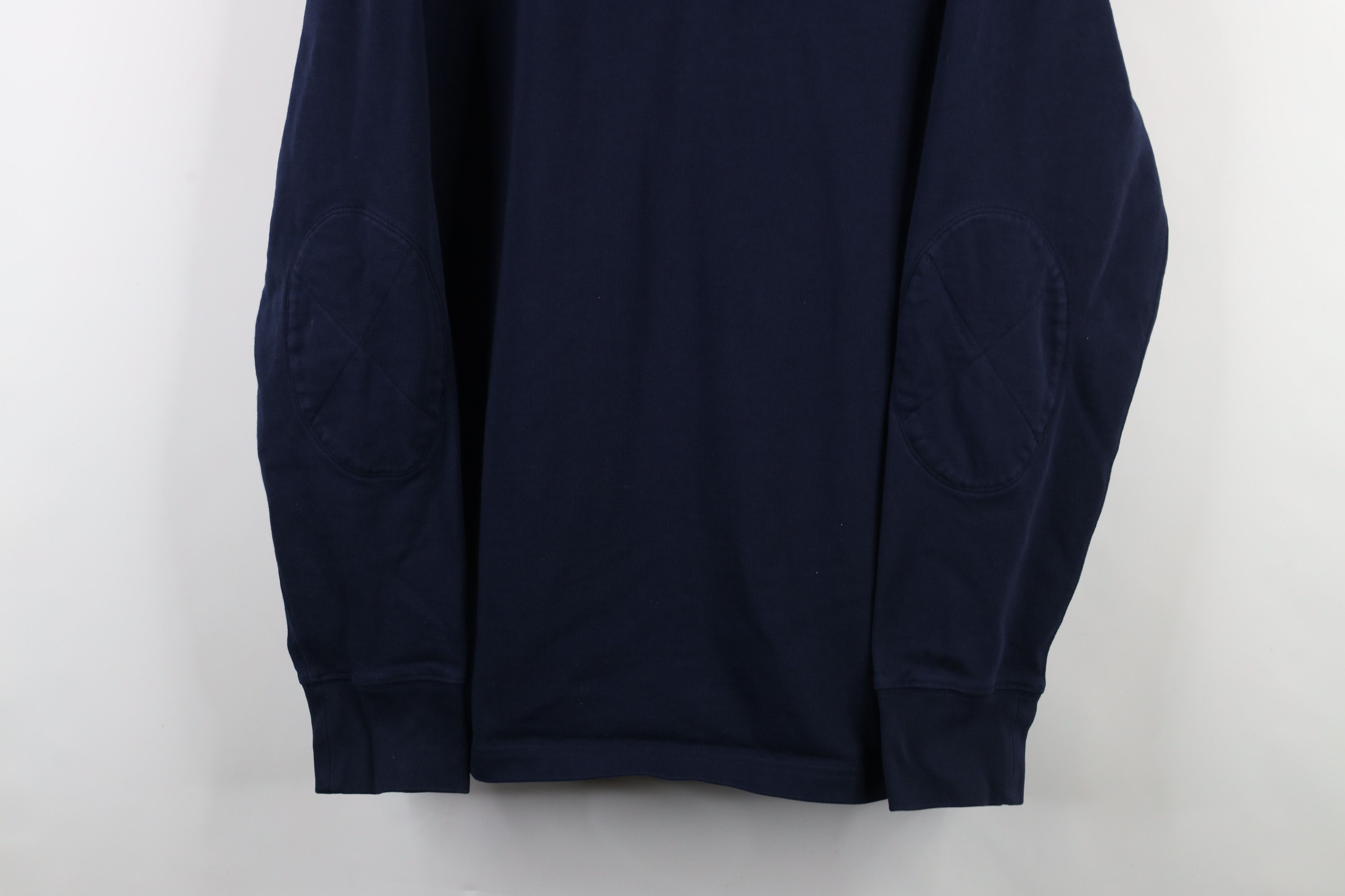 J.Crew × Vintage Vintage J Crew Cotton Ribbed Knit Half Zip Pullover Sweater Size US XL / EU 56 / 4 - 3 Thumbnail