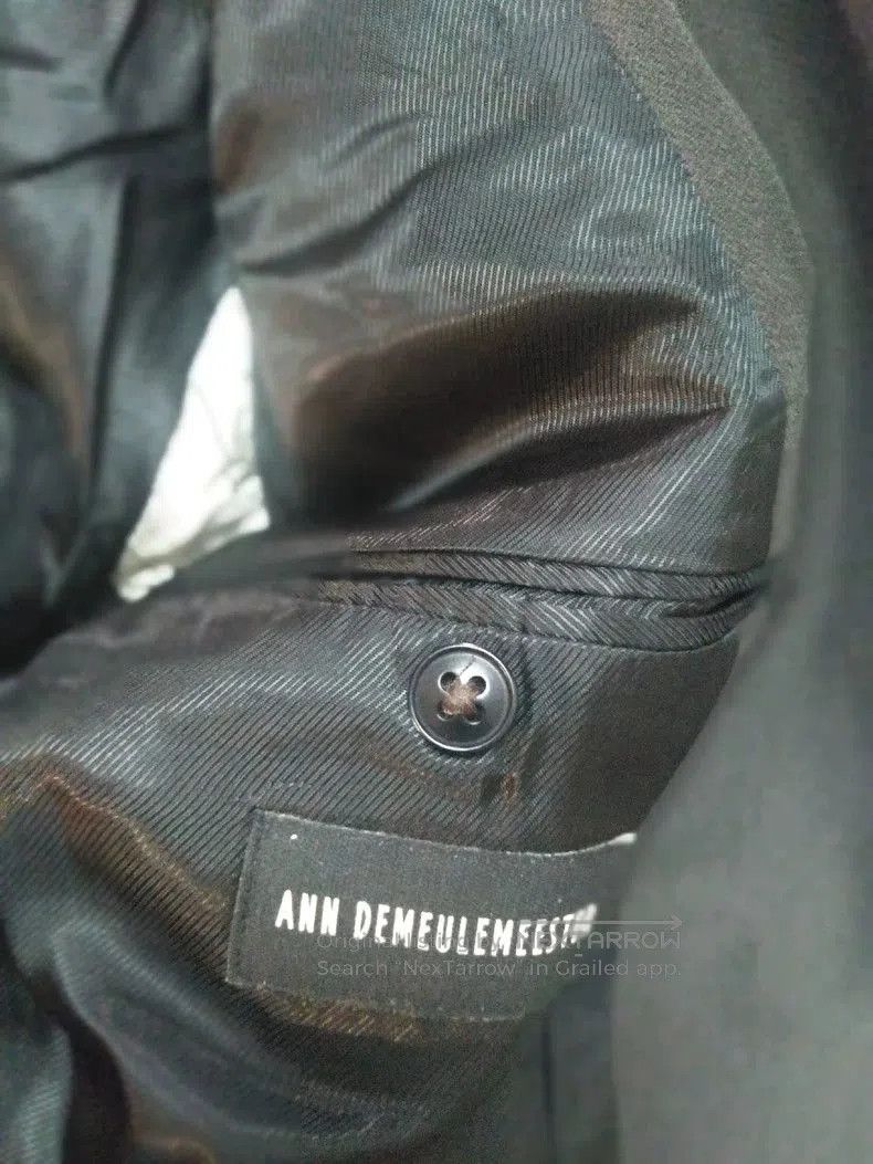 Ann Demeulemeester ANN DEMEULEMEESTER Vintage Wool Blazer. Size US M / EU 48-50 / 2 - 6 Thumbnail