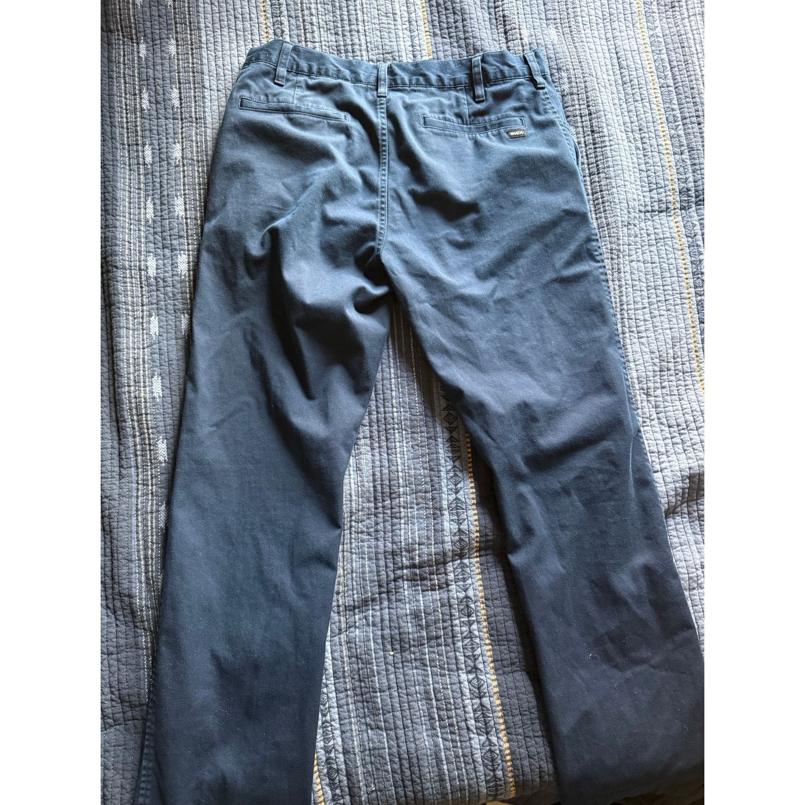 RVCA RVCA Week-End Chino Pants Navy Men’s Size 34 Size US 34 / EU 50 - 4 Thumbnail