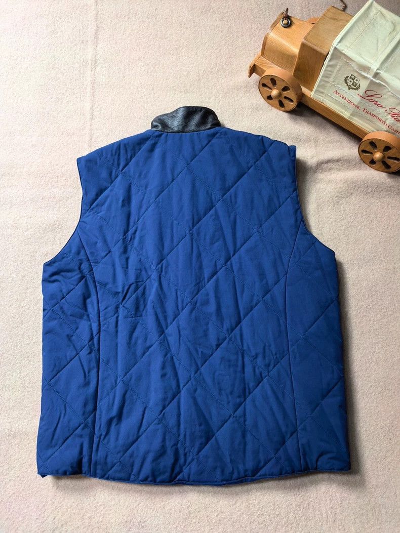 Loro Piana Loro Piana Men's Quilted Vest- Size US XL / EU 56 / 4 - 2 Thumbnail