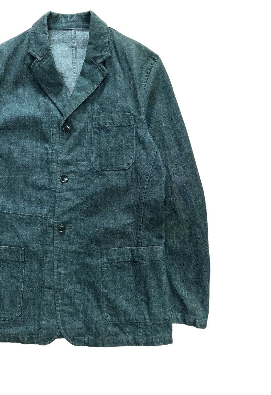 Japanese Brand × Melrose Melrose Men's Denim Jacket Size US S / EU 44-46 / 1 - 3 Thumbnail