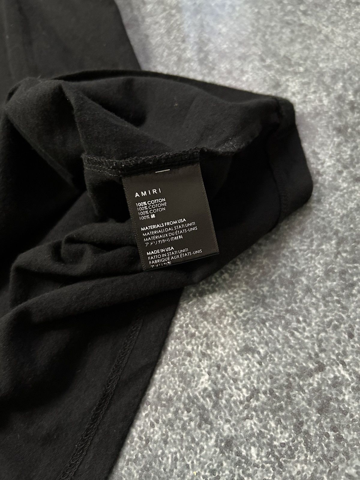 Amiri T-SHIRT AMIRI FLAME Size US M / EU 48-50 / 2 - 5 Thumbnail
