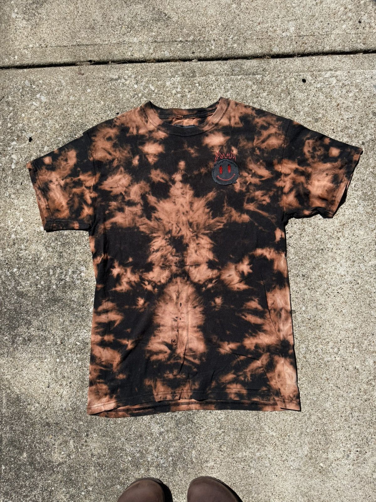 Other SUCIOS Patchwork Black Bleach Tie-Dye 1of1 Tee Size US M / EU 48-50 / 2 - 2 Thumbnail