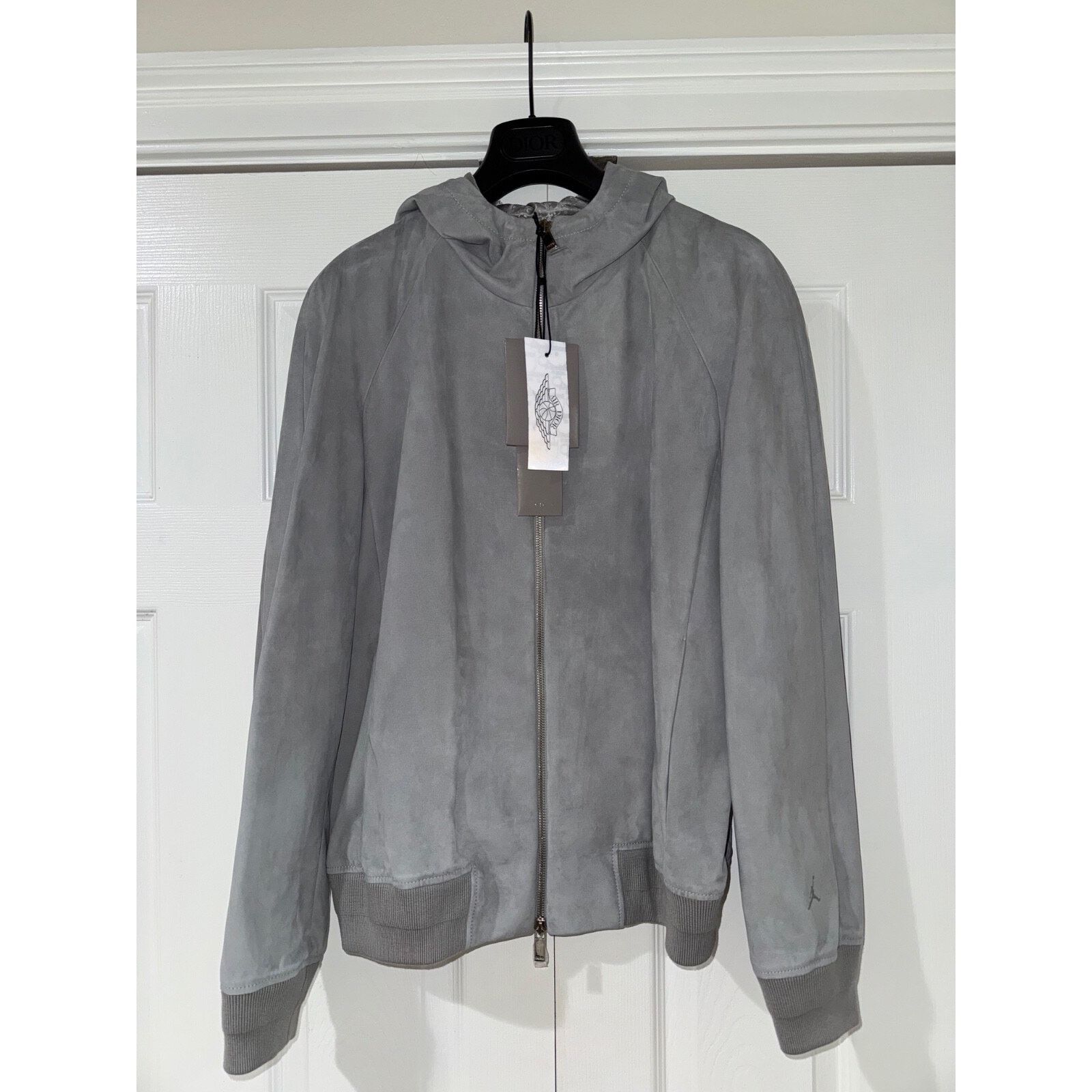 Dior Dior Air Leather Hooded Zip Up Zipper Hoodie Jacket 48 Size US M / EU 48-50 / 2 - 2 Thumbnail