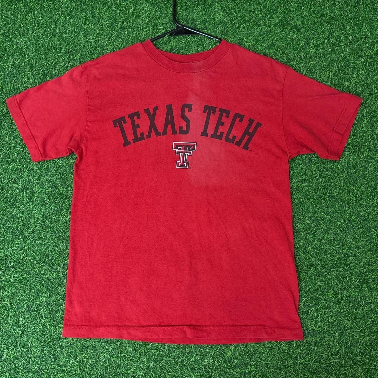 Champs Sport Red Vintage 80’s Texas Tech Champs Sports Graphic Tee Size US S / EU 44-46 / 1 - 1 Thumbnail