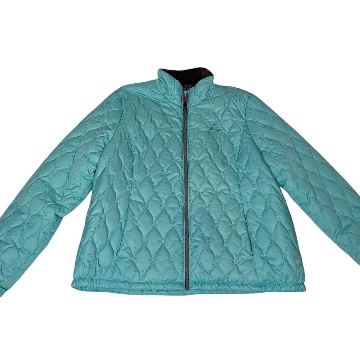 Other Gerry Puffer Jacket Blue Green Seafoam with Gray Trim XL Size XL / US 12-14 / IT 48-50 - 4 Thumbnail