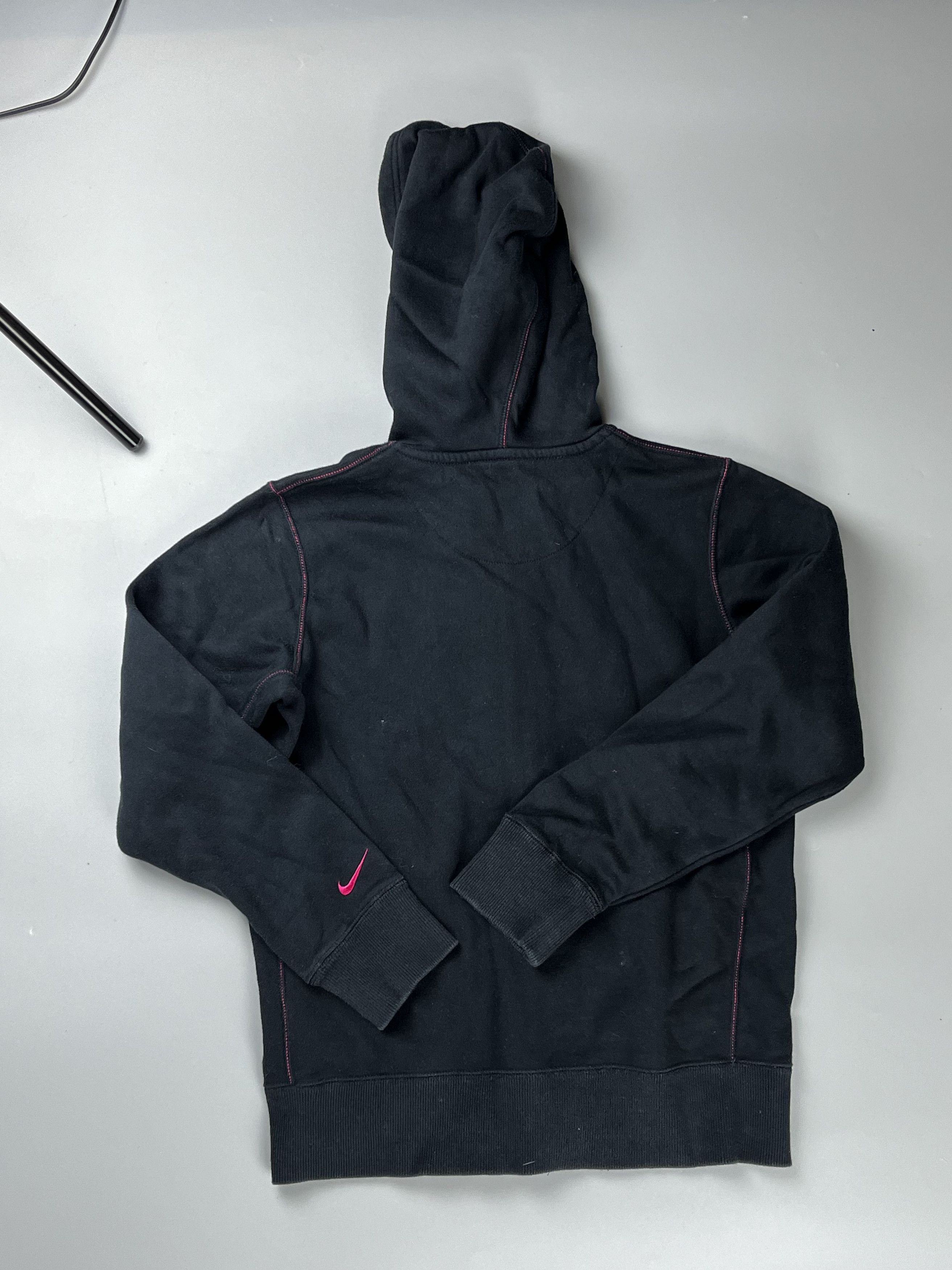 Nike × Vintage Nike Vintage Center Logo Zip Hoodie Size L / US 10 / IT 46 - 4 Thumbnail