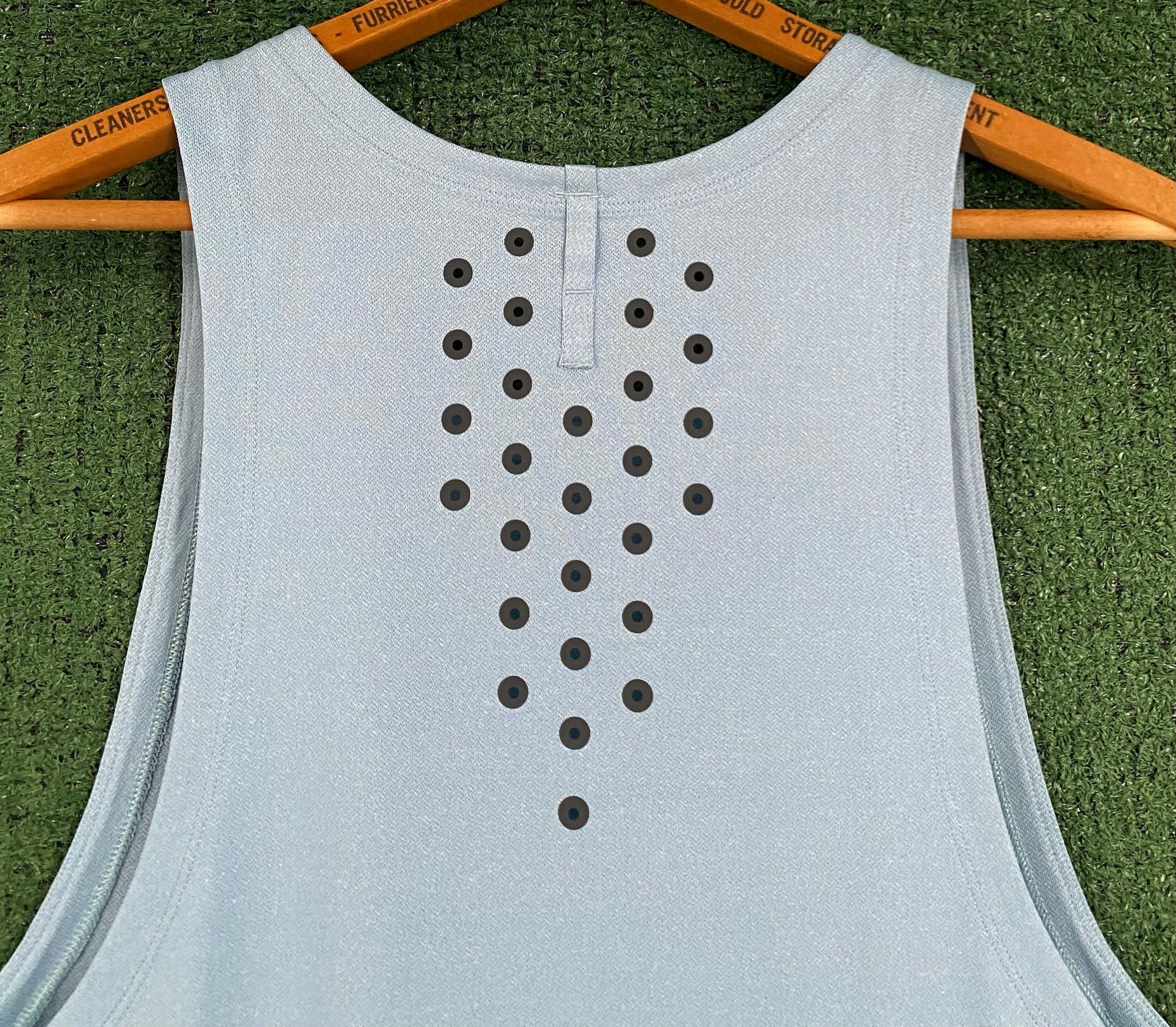 Lululemon Lululemon Textured Training Breeze Blue Tank Top Men’s XS Size US XS / EU 42 / 0 - 5 Thumbnail