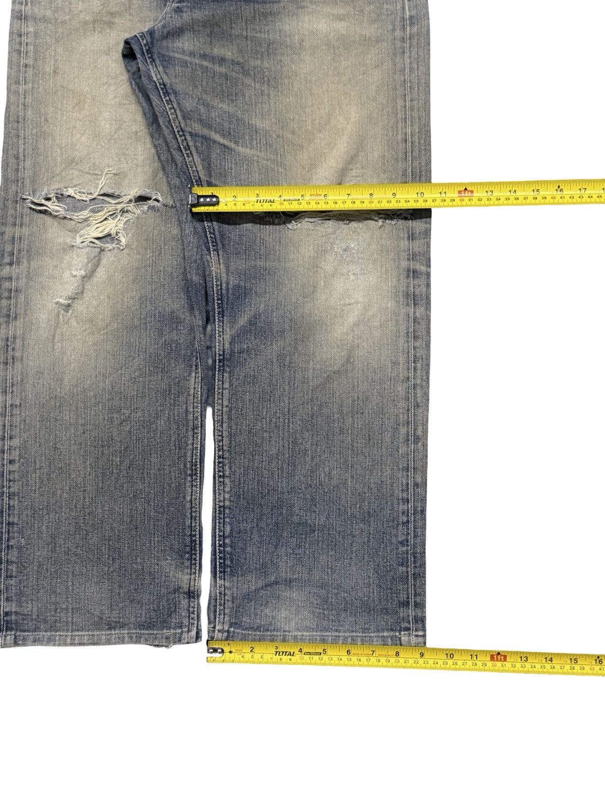 Lee Vintage 00s Lee Riders Japan Denim Jeans | Heavy Fade | W34 Size US 34 / EU 50 - 15 Thumbnail
