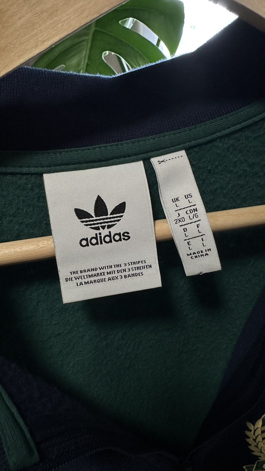 Adidas Adidas Rugby Quarter Zip Size US L / EU 52-54 / 3 - 4 Thumbnail