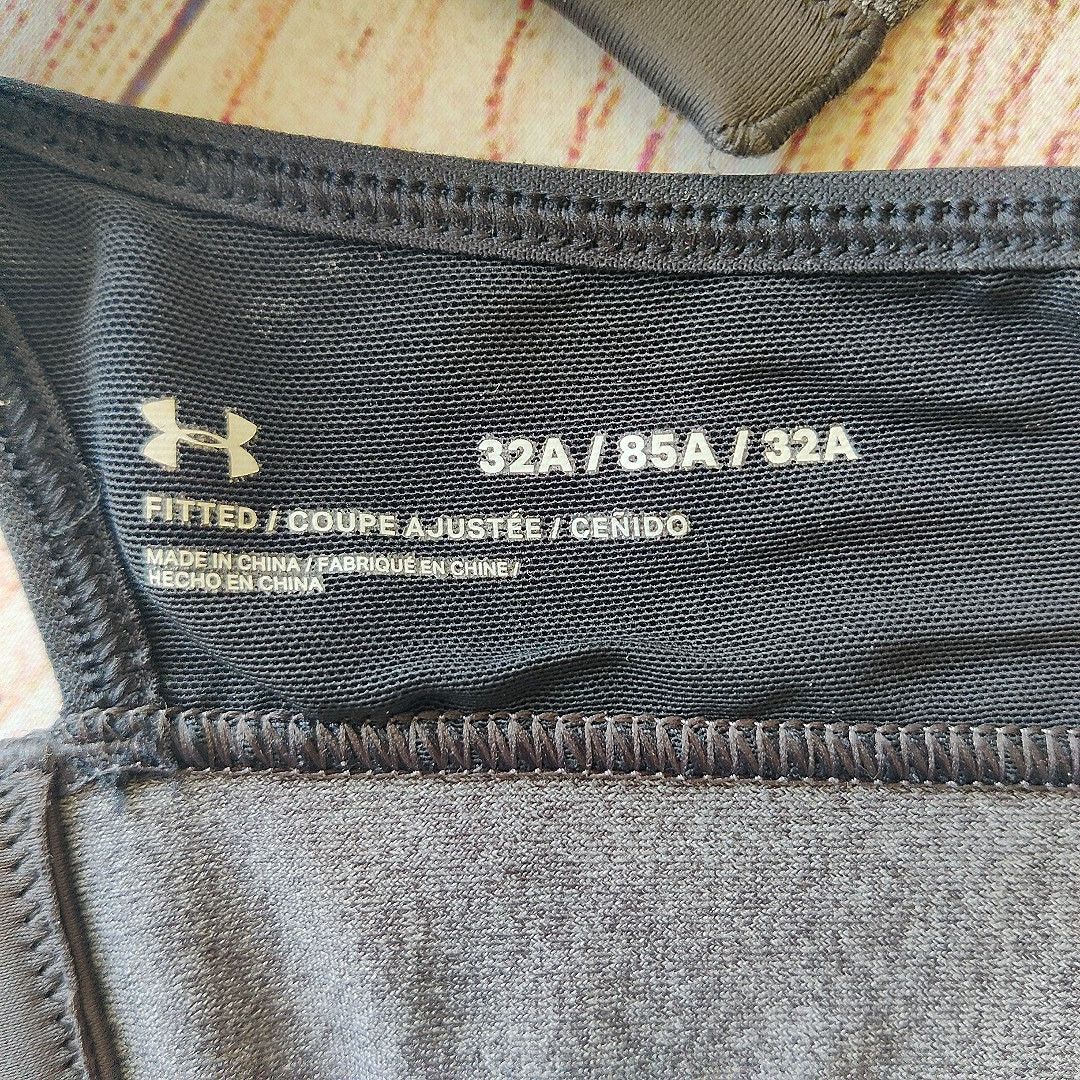 Under Armour HeatGear high impact racerback sports bra 32A Size ONE SIZE - 8 Thumbnail