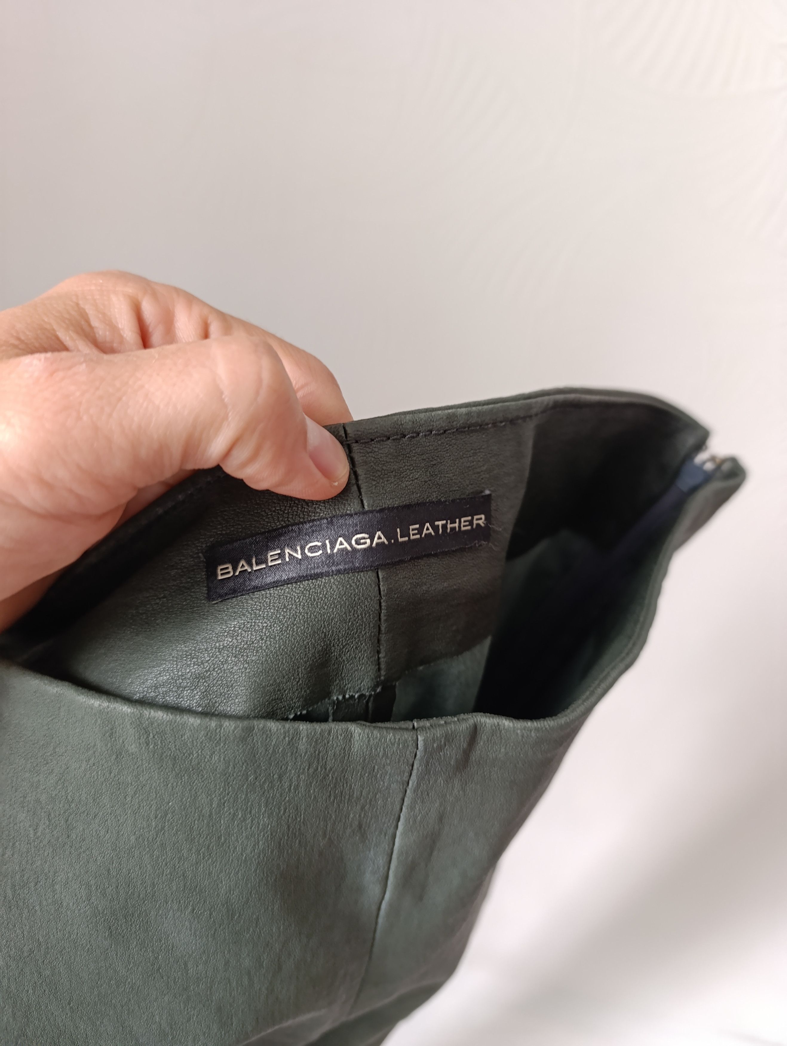 Balenciaga BALENCIAGA LAMB LEATHER LEGGINGS SIZE 36 Size 25" / US 0 / IT 36 - 16 Thumbnail