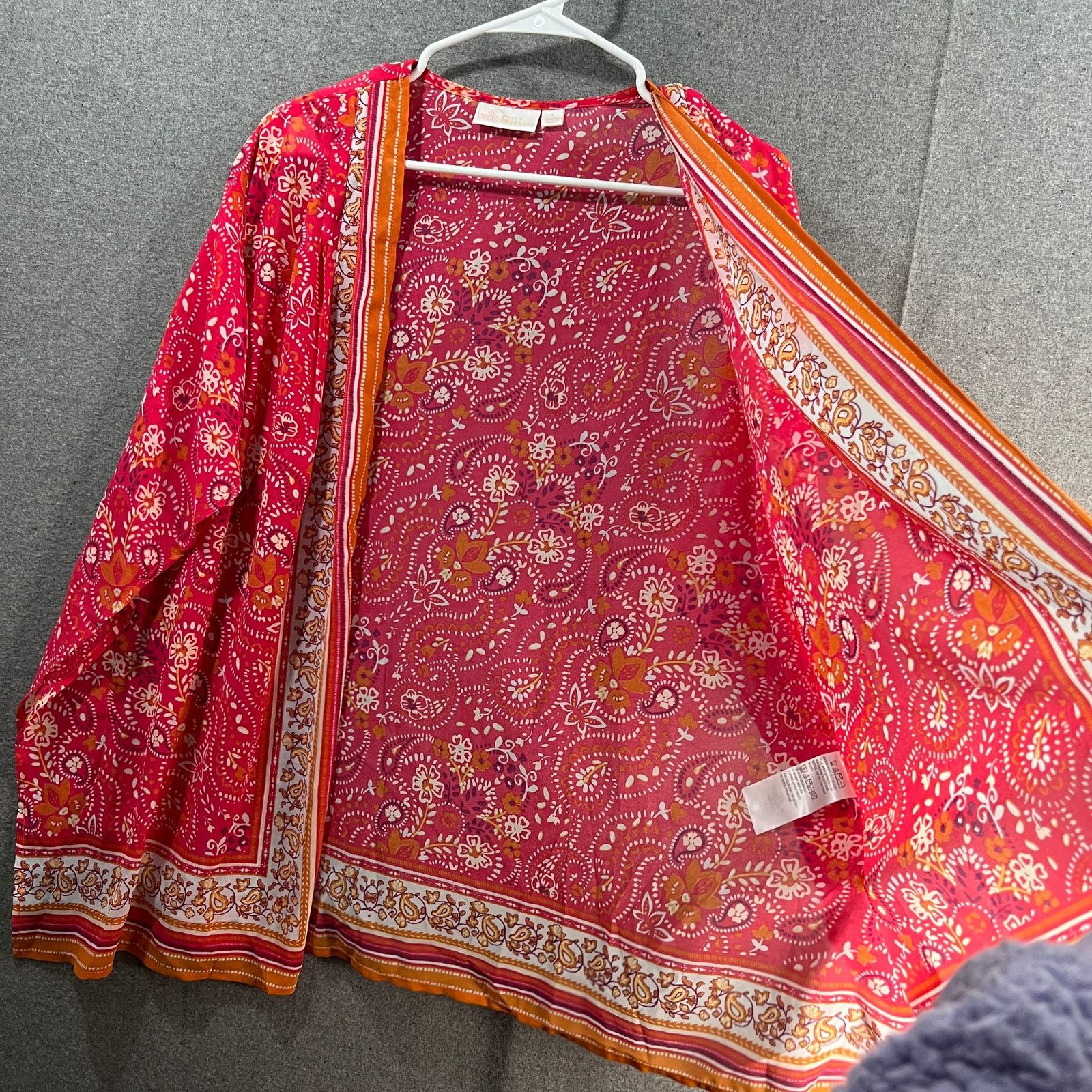 Other Belle by Kim Gravel Border Print Woven Cardigan Size S / US 4 / IT 40 - 4 Thumbnail