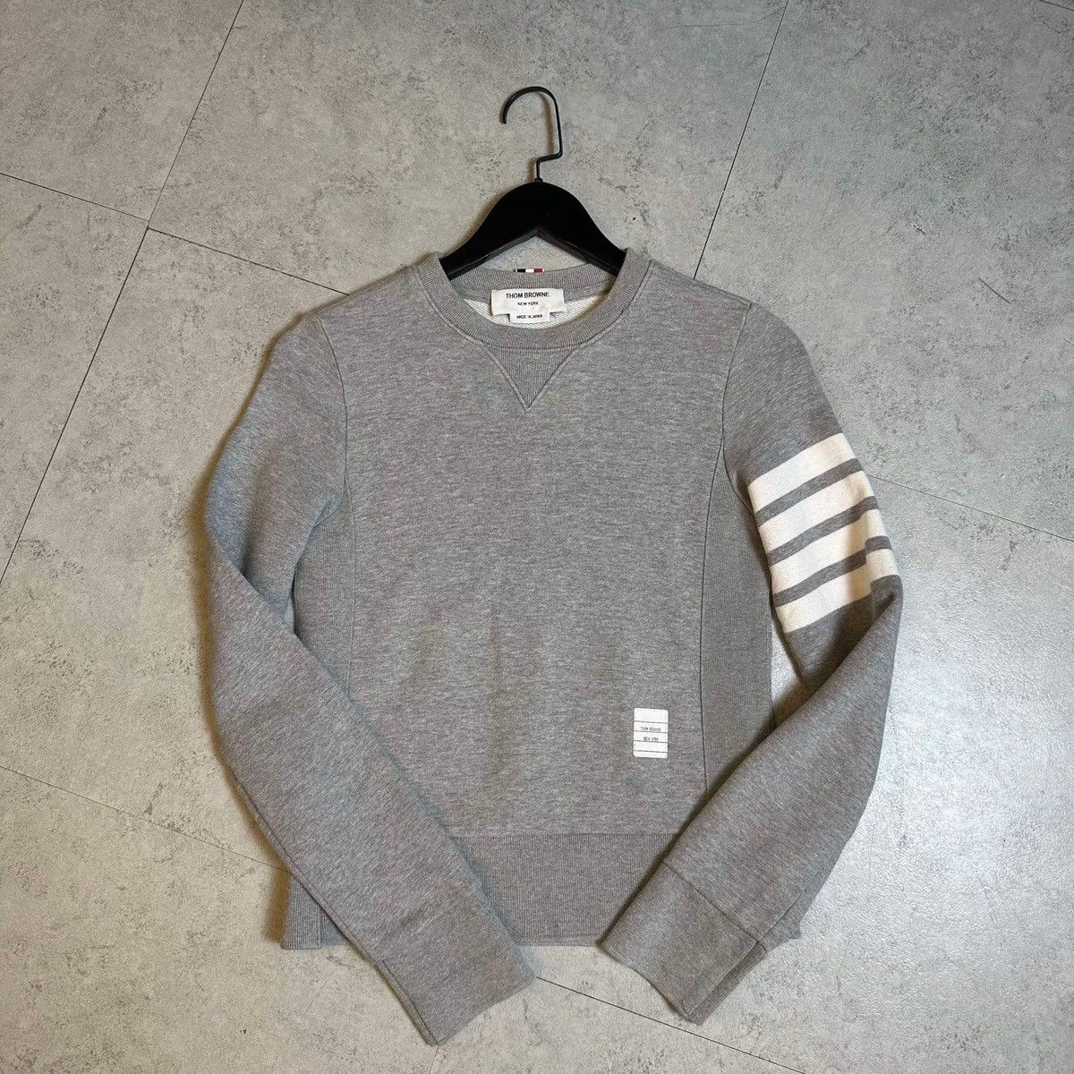 Thom Browne THOM BROWNE 4 BAR SWEATER Size S / US 4 / IT 40 - 1 Thumbnail