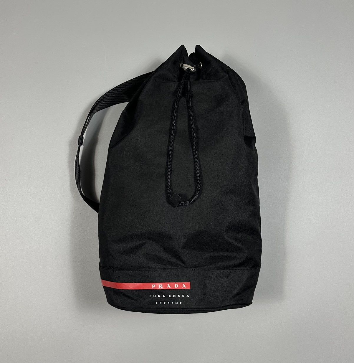 Prada Prada Luna Rossa Crossbody Drawstring Backpack Sling Bag Size ONE SIZE - 2 Thumbnail