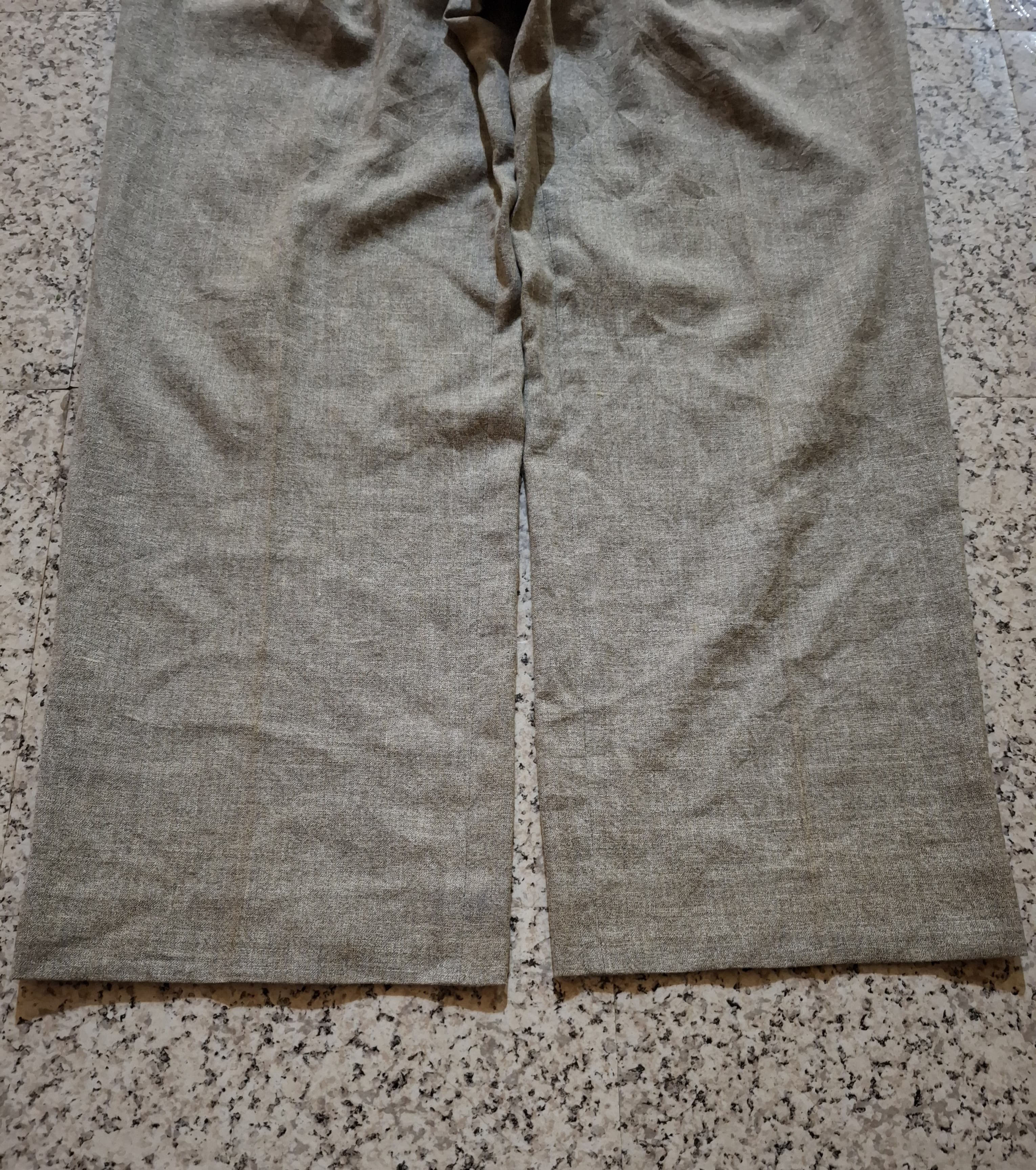 Yves Saint Laurent Vintage Yves Saint Laurent Pour Homme Pleated Trousers Size US 33 - 3 Thumbnail