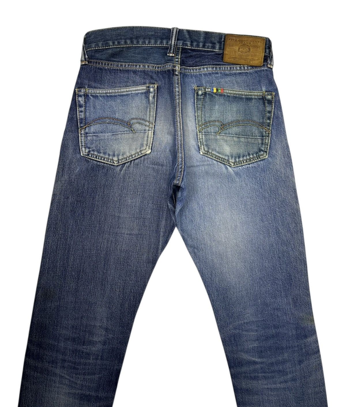 Studio D'Artisan STUDIO D'ARTISAN SELVEDGE DISTRESSED DENIM JEANS Size US 28 / EU 44 - 5 Thumbnail