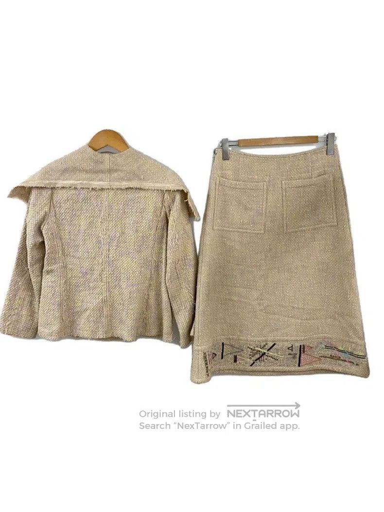Issey Miyake Issey Miyake Beige Coat Size M / US 6-8 / IT 42-44 - 2 Thumbnail