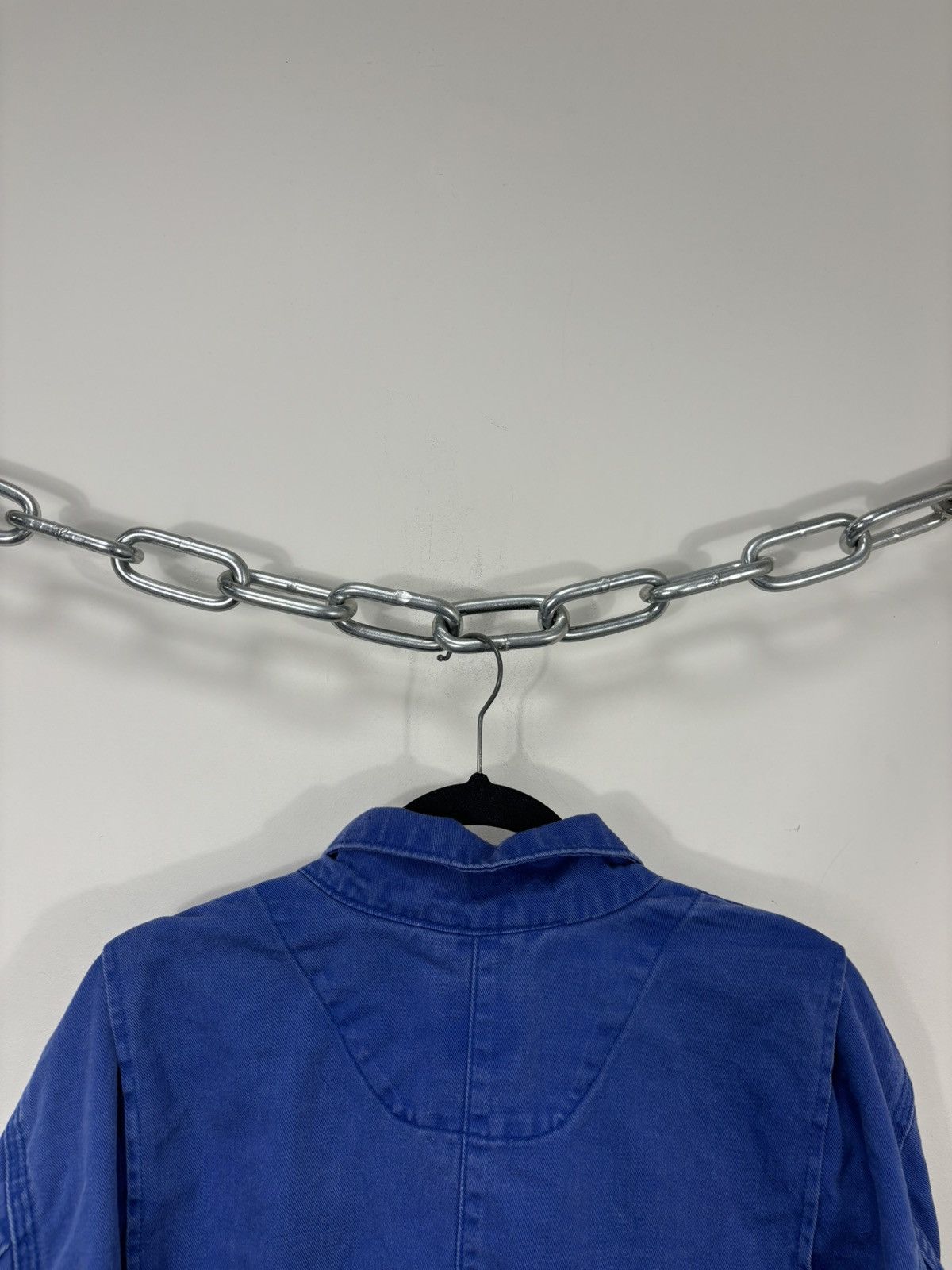Carhartt Vintage Carhartt Flame Resistant Blue Boxy Cropped Jacket Size US L / EU 52-54 / 3 - 19 Thumbnail